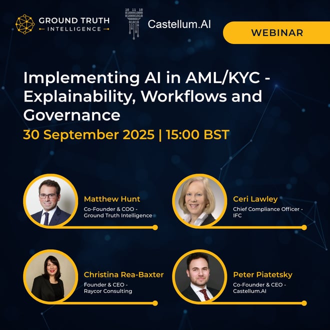 Implementing AI in AML/KYC
