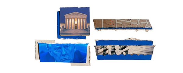 chevron year later collage