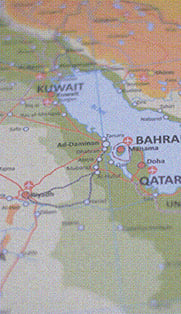 gulf coast countries map_nl